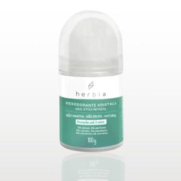Imagem de Desodorante Cristal 100g Natural Stick pedra sal sem cheiro vegano Kristall