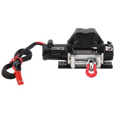 Imagem de Domary Guincho Rc Rastreador, Receptor de Controle Remoto para Tamiya Cc01 Scx10 /trx4 D90 Tf2 1/10 Carro Axial Rc, Controle Conveniente, Excelente Qualidade, Experiência Realista, (Preto)