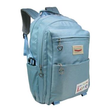 Imagem de Mochila Bolsa Feminina Escolar Trabalho Viagem Passeio Resistente - Ke