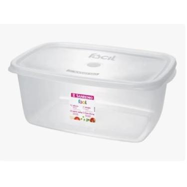Imagem de Pote P/Alimentos Plástico Sanremo 3,2l Livre Bpa Microondas