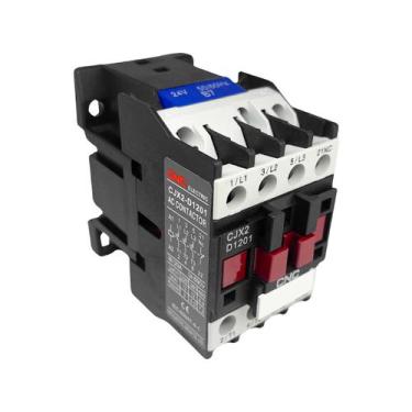 Imagem de Contator trifásico tripolar cjx2 - d 1201 24v 12a - CNC