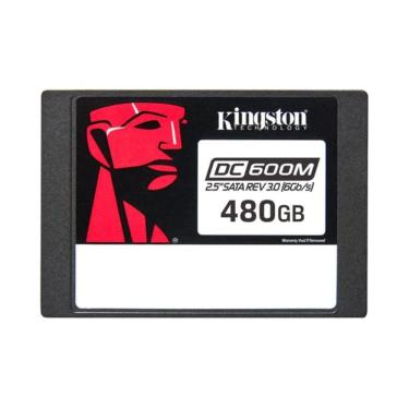 Imagem de SSD 480GB Kingston DC600M - SATA - Leitura 560MB/s - Gravação 470MB/s - SEDC600M480G