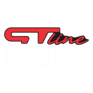 Imagem de Adesivo Frontal Gt Line Vermelho Renault Sandero Res14