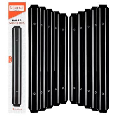 Imagem de Barras Magnéticas Caerus Home 33cm Para Organização Profissional De Facas Ferramentas Kit Lojista Revenda 10un