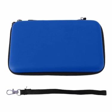 Imagem de Yosoo Health Gear Estojo de Transporte para Console de Jogos, Estojo Protetor Portátil de Viagem para Novo 3DSXL, Novo 2DSXL, 3DSLL Com 8 Slots de Jogo Bolso Interno Preto Prata Rosa Vermelho Azul