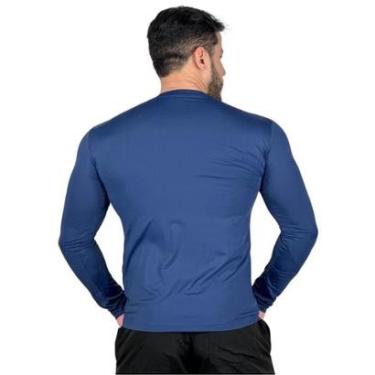 Imagem de Camiseta Masculina  Fit Manga Longa Segunda Pele UV +50 Premium-Masculino