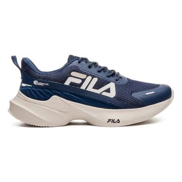 Imagem de Tenis Fila Progress Lite Masculino,Marinho/Branco/Oliva,41