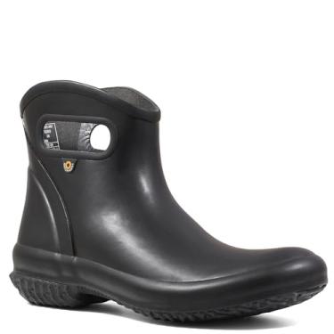 Imagem de BOGS Bota de chuva feminina impermeável no tornozelo, Preto, 12