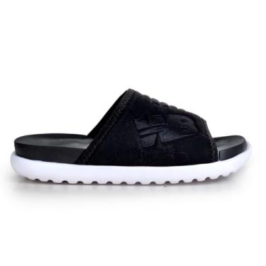 Imagem de Chinelo Masculino Estiloso West Boot Antiderrapante Nuvem Slide E.V.A Confort (Preto/Preto, BR, Adulto, Numérico, 41)