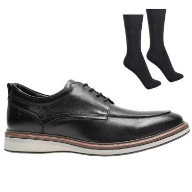 Imagem de Kit Sapato Democrata Metropolitan James Masculino + Par de Meia