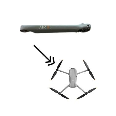 Imagem de Dji Air 3s Braço Dianteiro Esquerdo Sem Motor