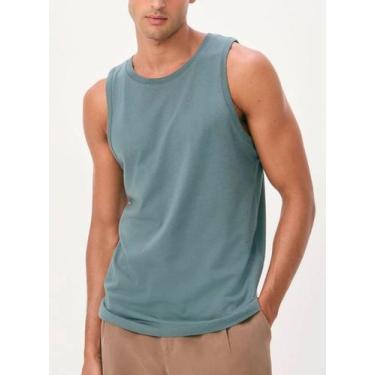 Imagem de Camiseta Regata Hering 0111 Masculina World Algodão T. P/XXG, G, W0t, 