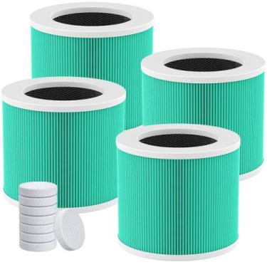 Imagem de Pacote de 4 filtros de purificador de ar de substituição para HY1800 -