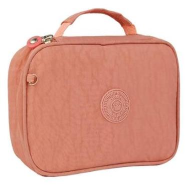 Imagem de Estojo Box Escolar Bolsinha Porta Caneta Lapis Coloridos Grande Jumbo Organizadora-Feminino