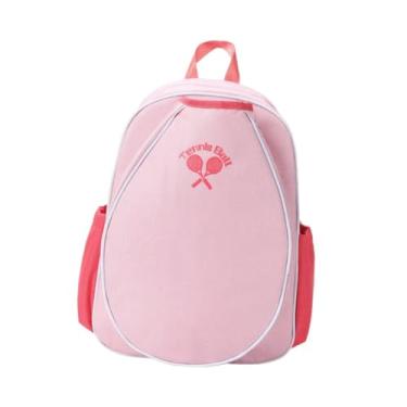 Imagem de Vaveren Suporte para raquete de tênis, bolsa para transporte de raquete, capa para raquete, bolsa para raquete de tênis para mulheres e homens, Rosa
