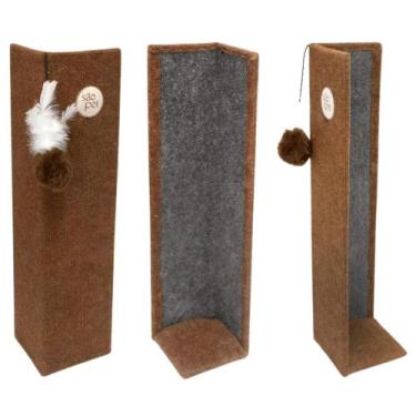 Imagem de Arranhador Corner Fit de Canto Marrom - SAO PET