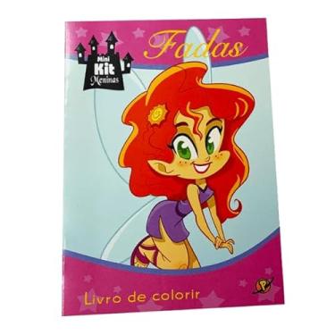 Imagem de MINI LIVRINHO DE COLORIR - MENINAS