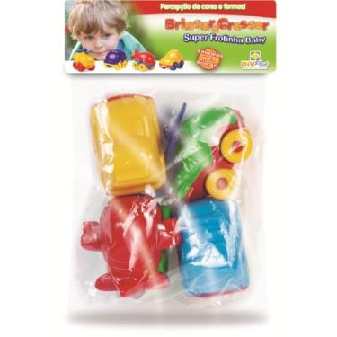 Imagem de Divplast Super Frotinha Baby Brincar e Crescer 4 Unidades