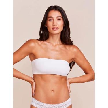 Imagem de Sutiã Top Faixa Com Bojo Removível Em Microfibra HOPE Lingerie - Ref. 