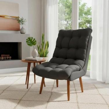 Imagem de Poltrona Sufler Para Sala Recepção Escritório Manicure Clínica Decorat