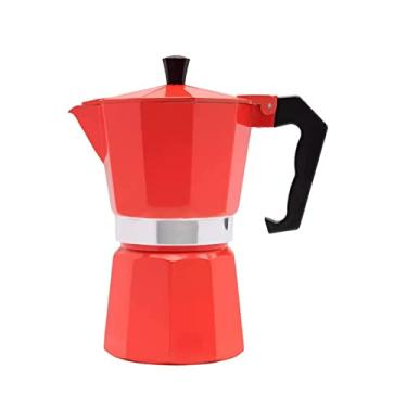 Imagem de Cafeteira Italiana Moka 6 Xicaras Wellmix Vermelha
