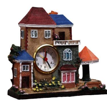 Imagem de Despertador Creative House Shaped Resin Vintage European