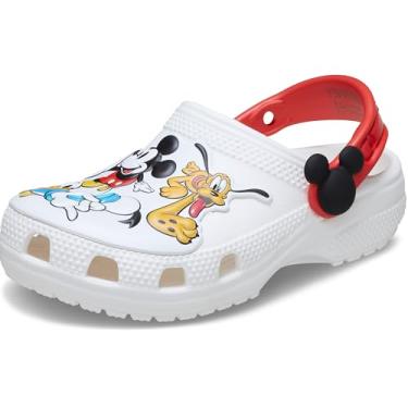 Imagem de Crocs Tamanco unissex infantil Mickey e seus amigos clássico, Multi, 8 Little Kid