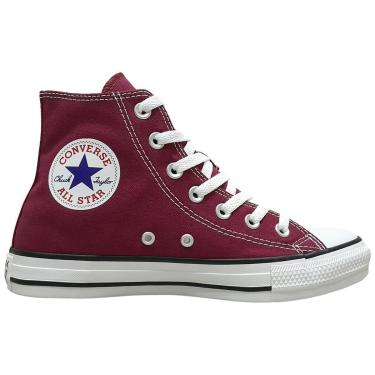Imagem de Tenis All Star Converse Chuck Taylor Cano Alto Bordô Unissex-Masculino