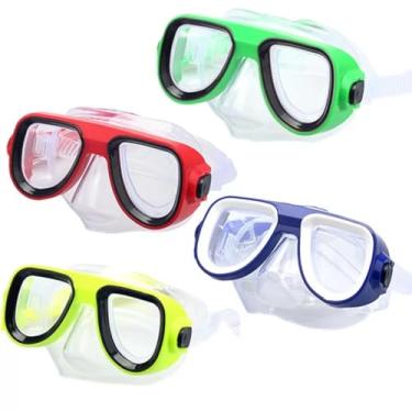 Imagem de Snorkel E Oculos De Mergulho Infantil Kit Dua Mar Piscina