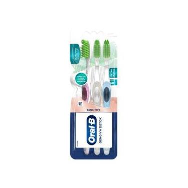Imagem de Escova de Dentes Oral-B Ultrafino Detox 3un