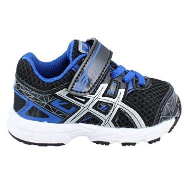 Imagem de ASICS GT 1000 3 TS Tênis de corrida (infantil), Preto/Lightning/Royal, 17