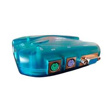 Imagem de Auto Switch Kvm Ps2 2Portas Azul Mt-271S