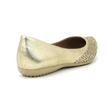Imagem de Sapatilha Bottero 353317 Bico Fino Couro Macia Leve Feminino-Feminino