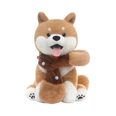 Imagem de Brinquedo De Pelúcia Kawaii Shiba Inu De 34cm, Boneco De Animal Macio 