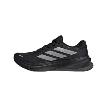Imagem de adidas Tênis feminino Silvmt/Cblack Supernova Rise 2 W preto prata met./Core Black 12 EUA, Carbono/preto/prata metálico, 10 Wide