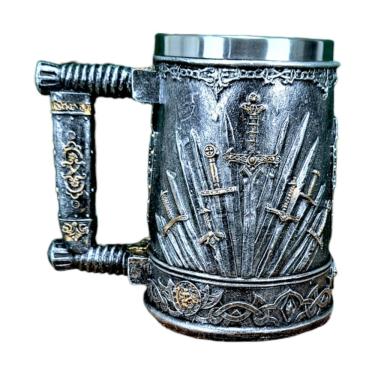 Imagem de Caneca Chopp 3D Trono De Ferro Medieval Presente Coleção