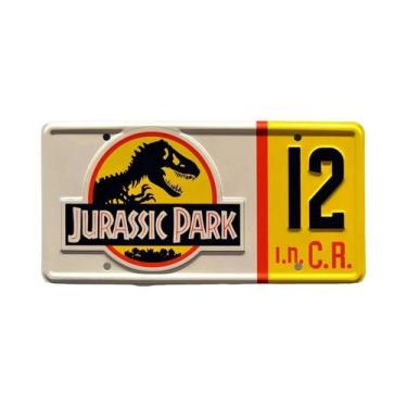 Imagem de Placa De Metal Vintage Jurassic Park Para Decoração De Clubes, Bares, 