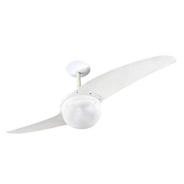Imagem de Ventilador De Teto Spirit 202 Branco Lustre Globo Repelente Controle Remoto 127V