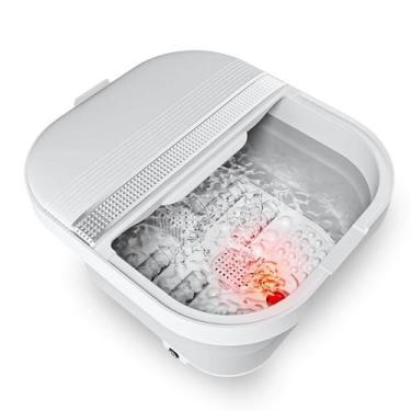 Imagem de Hidromassageador para Pés Dobrável Aquecimento Inteligente Portátil 11