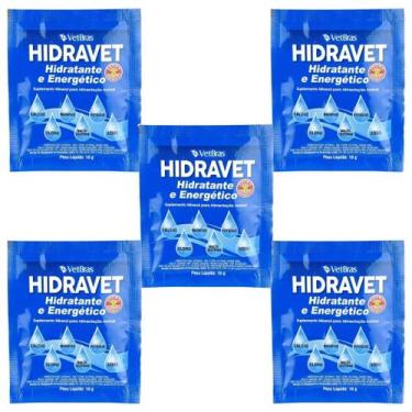 Imagem de Kit 5un Suplemento Hidratante e Energético Hidravet 10g - Vetbras