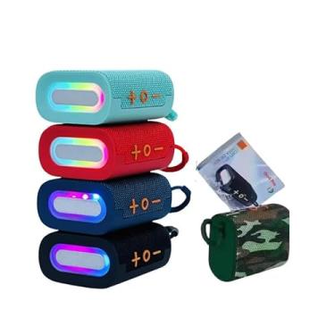 Imagem de Caixa de Som, Go-4 Pro, Bluetooth, Portátil,12h de reprodução, Luzes RGB, TWS/FM/USB/TF visite nossa loja Leo Top Store