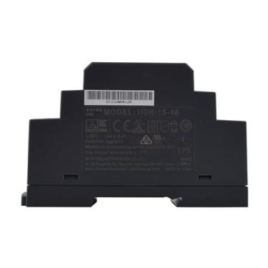 Imagem de Mean Well 15W Transformador Trilho Din Ultra Fino Step Shape 120v Para 12v Equipamento De RáDio Amador Fonte De AlimentaçãO Cc De TensãO VariáVel 48V 0.32A (HDR-15-48 48V/0.3A/15W/Ultra Slim Supply)