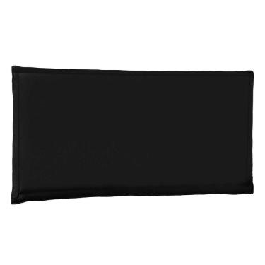 Imagem de Painel Estofado Cama Queen Nápoles Spz 160cm Suede Preto