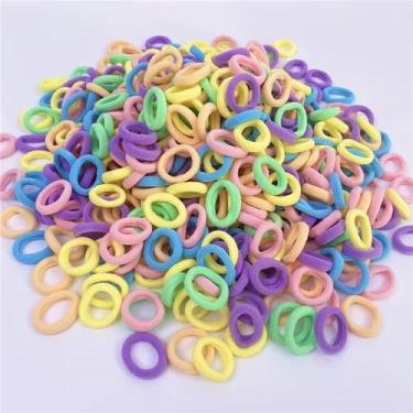 Imagem de Kit até 250 Mini Elástico Meia Infantil Rabicó Xuxinha De Meia Laço Pa