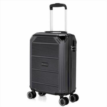 Imagem de Mala De Bordo Prímicia Moderna Viagem Passeio Abs PP 360° Resistente-Unissex