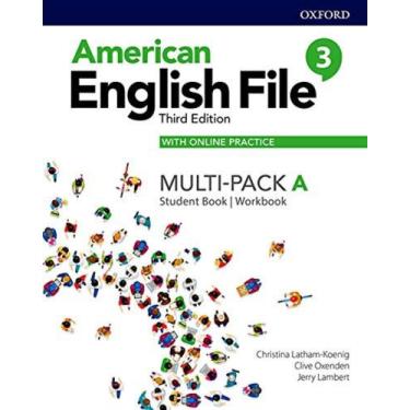 Imagem de American english file 3 student book/workbook mult - OXFORD UNIVERSITY