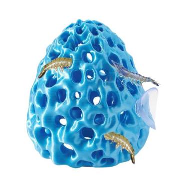 Imagem de Esconderijo Para Peixes Betta Com Ventosa, Decoração De Aquário Para P