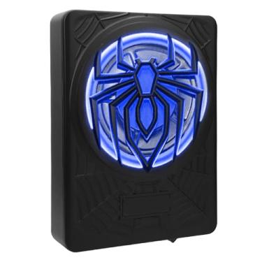 Imagem de Jiawu Subwoofer automotivo fino de 10" com 1250 W, para instalação sob o assento, combo de amplificador e subwoofer de áudio para carro/caminhão, com luz LED colorida