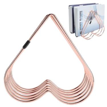 Imagem de Generic Suporte Telescópico para Livros, Prático, Resistente, Prateleira para Livros, Pasta Organizada, para Escritório, Sala de Estudo, Decoração de Ferro (Ouro rosa)