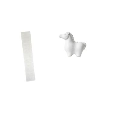 Imagem de Whtkoph Abajur de Chão de Papel, Figura de Cavalo, Decoração Aconchegante para Sala de Estar, Luminária de Chão, Cobertura de Luz, Escultura